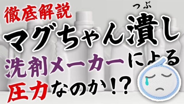 洗たくマグちゃん潰し。SANYOの洗剤が要らない洗濯機の話。大手メディアを信用してはいけない。