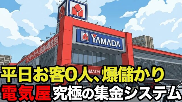 ガラガラなのに儲かる家電量販店の裏側