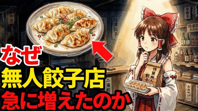 なぜ無人餃子販売所は急に増えたのか？