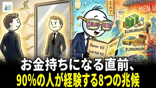 お金持ちになる直前に共通して現れる8つの前兆