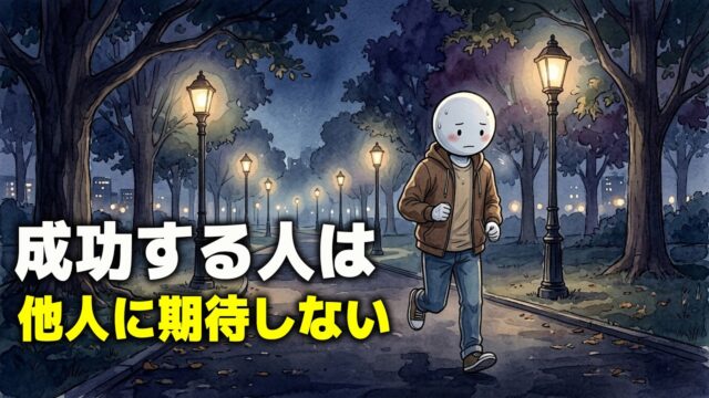 「誰も助けてくれない」と気づいた瞬間から、本当の人生が始まる理由
