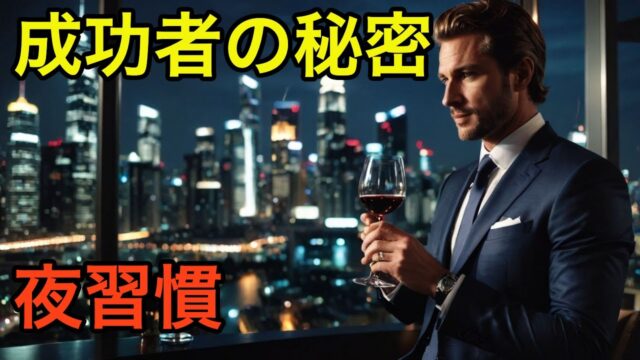 成功者が実践するナイトルーティーンの秘密