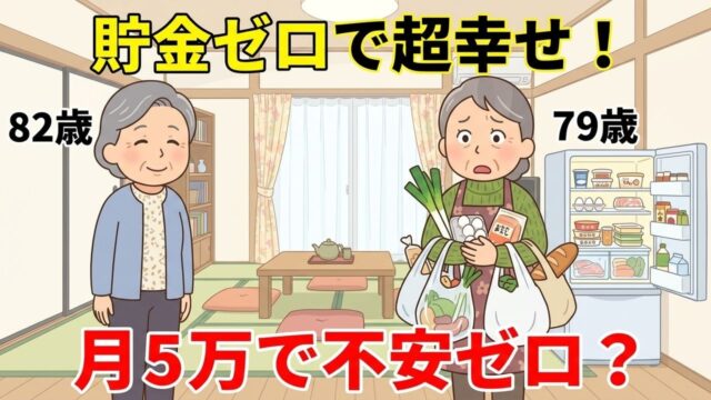 貯金ゼロでも幸せ？ 82歳女性が明かす驚愕の節約術